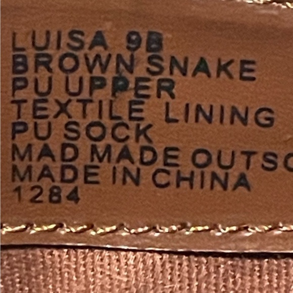 Steve Madden snake skin boots - Picture 8 of 8